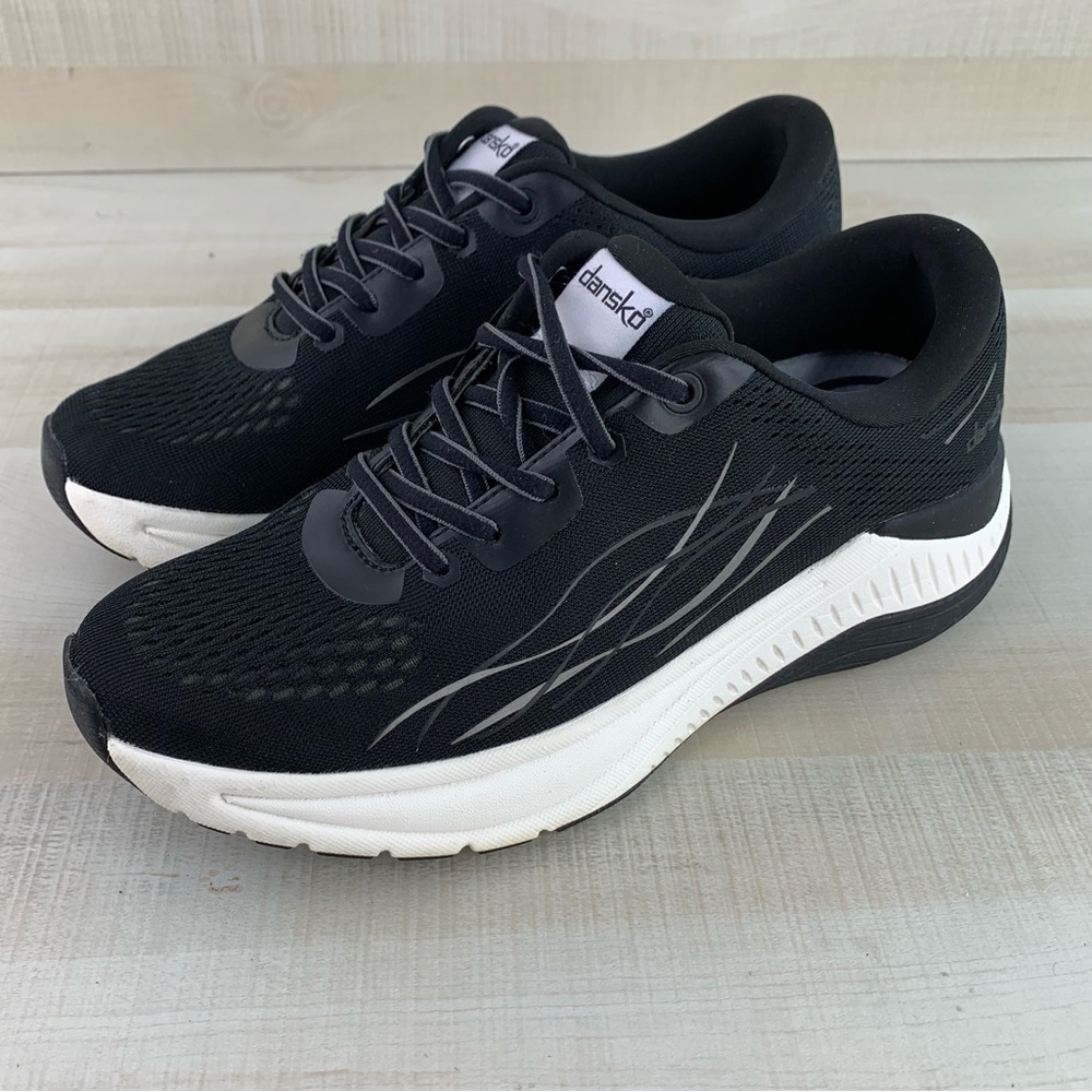 Dansko Pace Black Sneakers